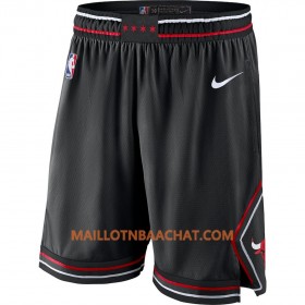 Chicago Bulls Homme Shorts Noir 2018-19 Nike Swingman